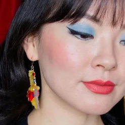 Double-Edged Delight Drop Earrings