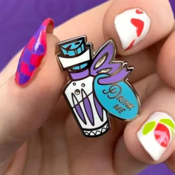 Drink Me Enamel Pin