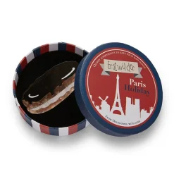Eclair Au Chocolat Brooch