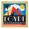Egypt Souvenir Square Scarf