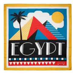 Egypt Souvenir Square Scarf