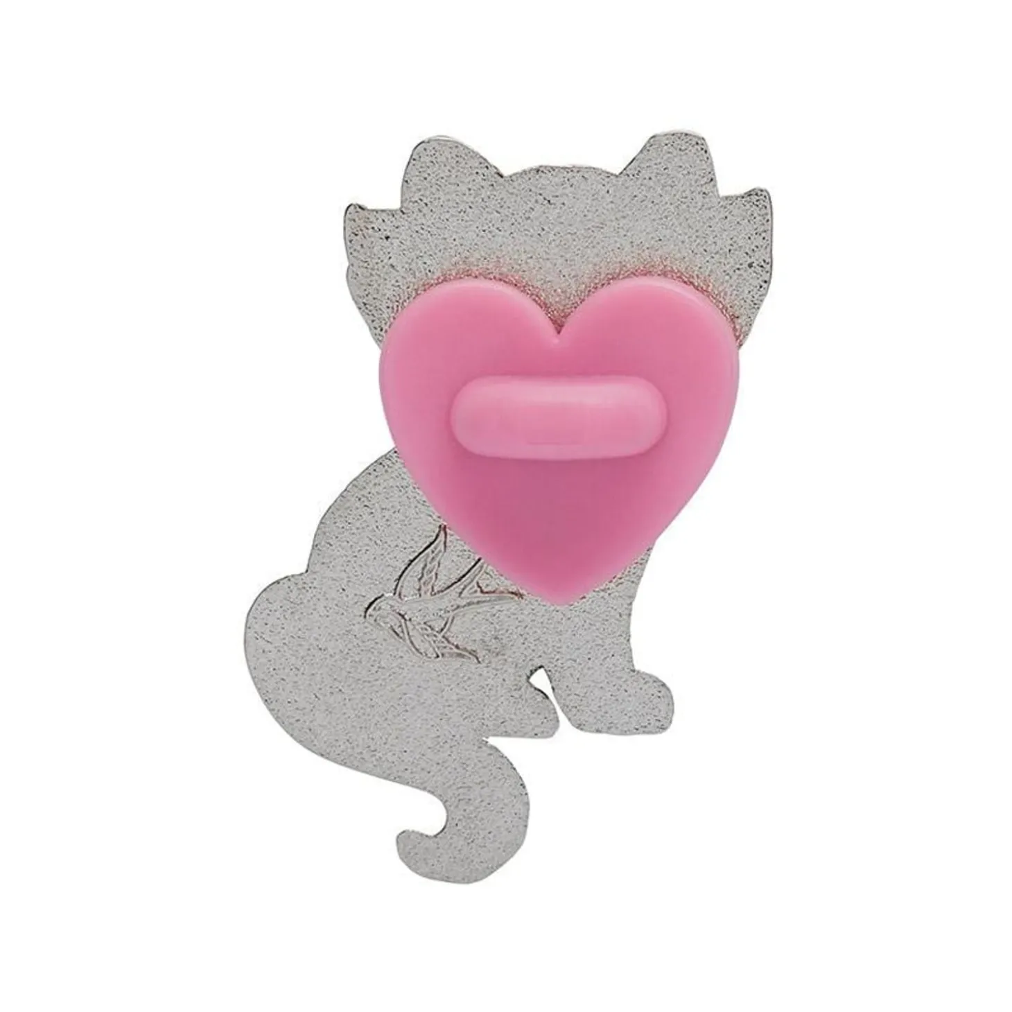 Elissa The Indie Cat Enamel Pin