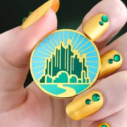Emerald City Enamel Pin