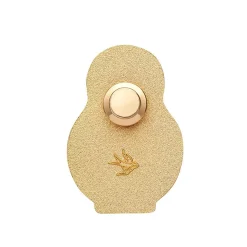 Enamel Pin Metal Locking Clasp 10-Pack - Gold