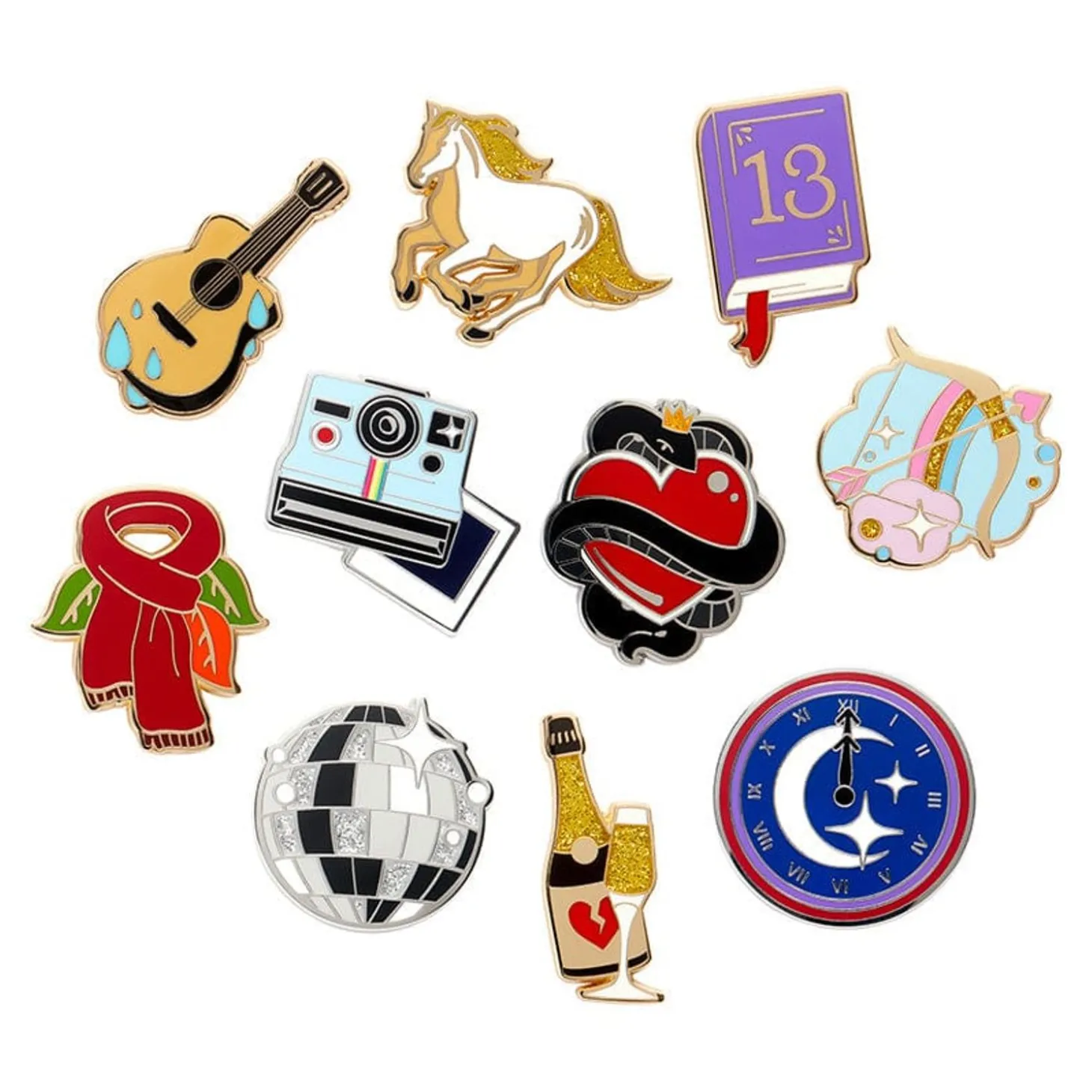 Erstwildest Dreams Enamel Pin Pack - 10 Piece