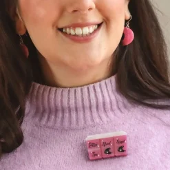 Essential Ingredients Brooch - Pink