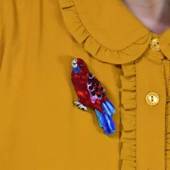 Everything'S Rosy Brooch