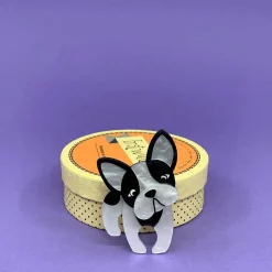 Fabian The French Bulldog Brooch