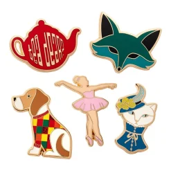 Fan Favourites Enamel Pin Pack - 5 Piece