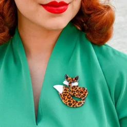 Faustine Fox Brooch