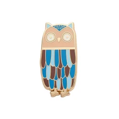 Feather Dress Enamel Pin