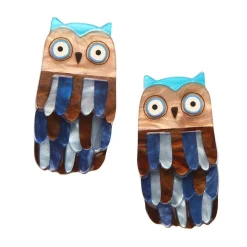 Feather Dress Hair Clips Set - 2 Piece