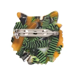 Feathered And Framed Mini Brooch