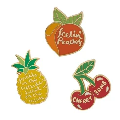 Feeling Fruity Enamel Pin Set