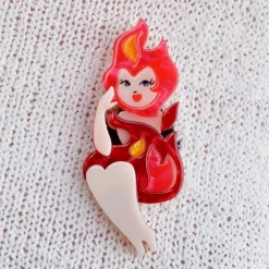 Felicity Of The Fire Brooch