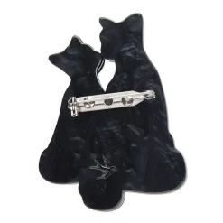 Feline Embrace Brooch