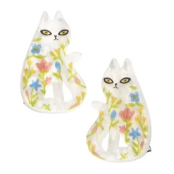 Feline Florescence Hair Clips Set - 2 Piece