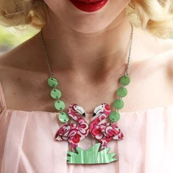 Flamboyant Flamingo Fair Necklace