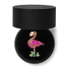 Flamboyant Flamingo Funk Stone Set Crystal Brooch