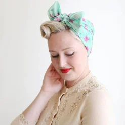 Flamboyant Flamingo Funk Head Scarf