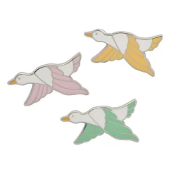 Flock Of Three Pin Set
