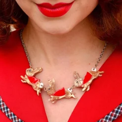 Flopsy, Mopsy & Cottontail Necklace