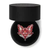 Flora Fox Face Stone Set Crystal Brooch