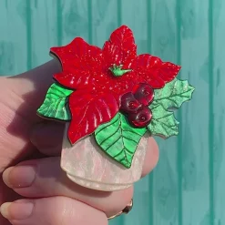Flower Of The Holy Night Brooch