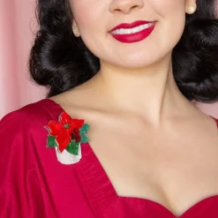 Flower Of The Holy Night Brooch
