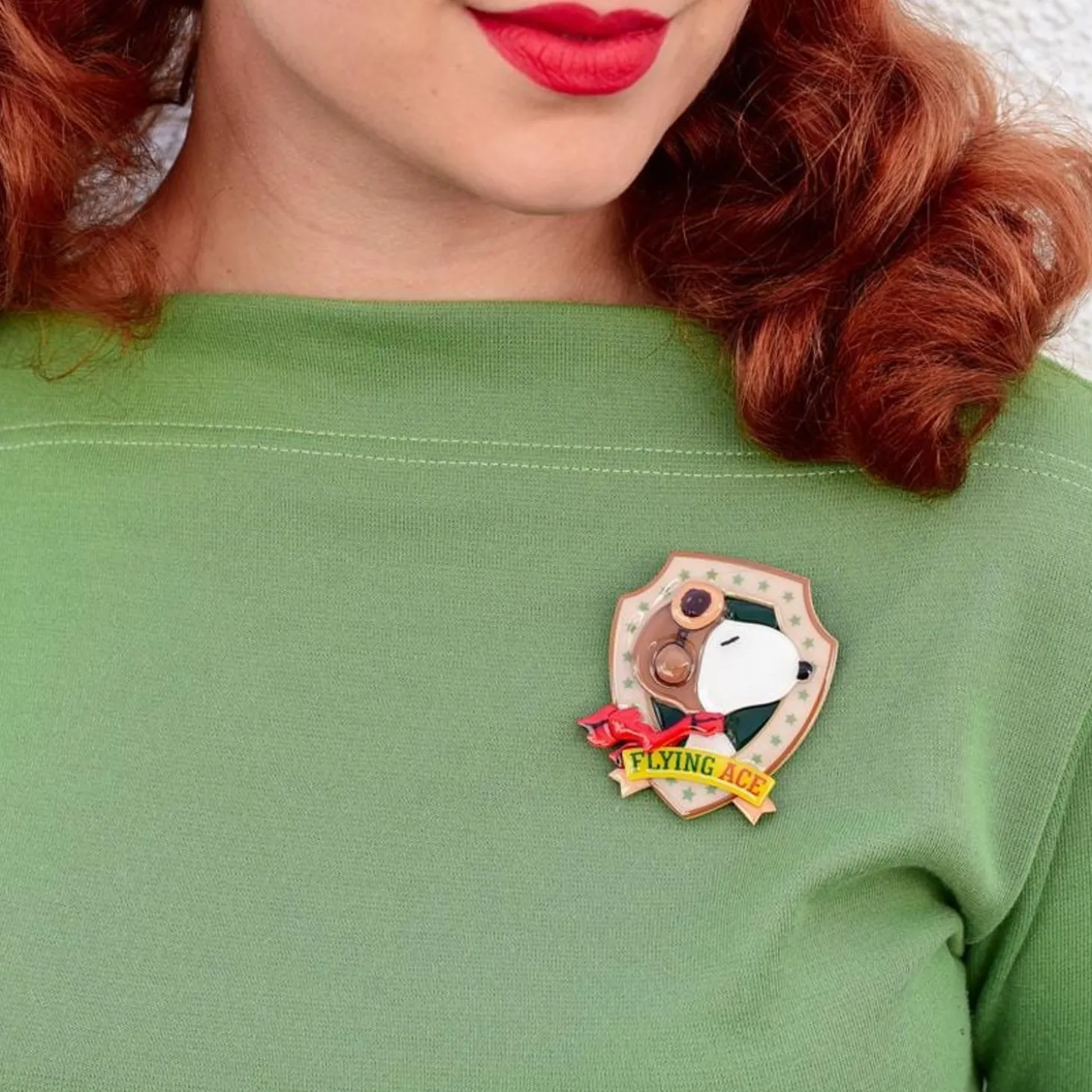 Flying Ace Brooch