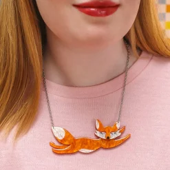 Flynn The Flying Fox Necklace