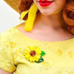Follow The Sun Brooch