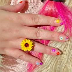 Follow The Sun Statement Ring