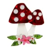 Forest Fun Guy Brooch