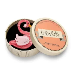 Francie The Flamingo Brooch