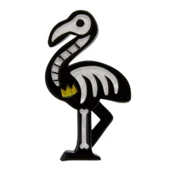 Franken-Flamingo Brooch