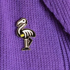 Franken-Flamingo Enamel Pin