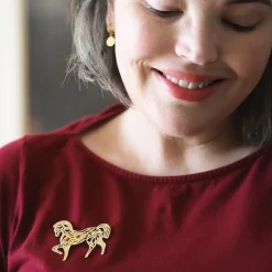 Friesian Fancy Perfume Brooch