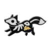 Frightful Fox Enamel Pin