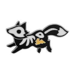 Frightful Fox Enamel Pin
