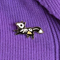 Frightful Fox Enamel Pin
