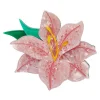 Frilly Lily Frond Brooch
