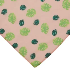 Fronds Of Fancy Monstera Large Neck Scarf