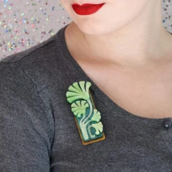 Fronds Of Fortune Brooch