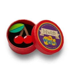Fruit Salad Cherries Brooch