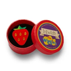 Fruit Salad Strawberry Brooch