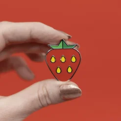 Fruit Salad Strawberry Enamel Pin