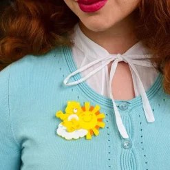 Funshine And Sunshine Brooch