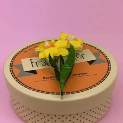 Garden Goddess Daffodil Brooch