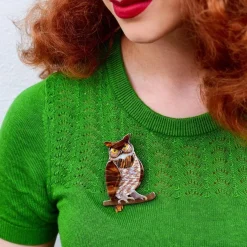 Gillian The Giving Owl Brooch